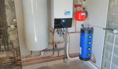 Installation de pompe à chaleur air-eau Moulins